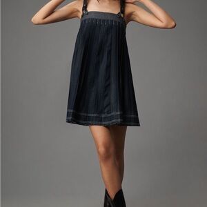 Anthropologie Black Mini Dress